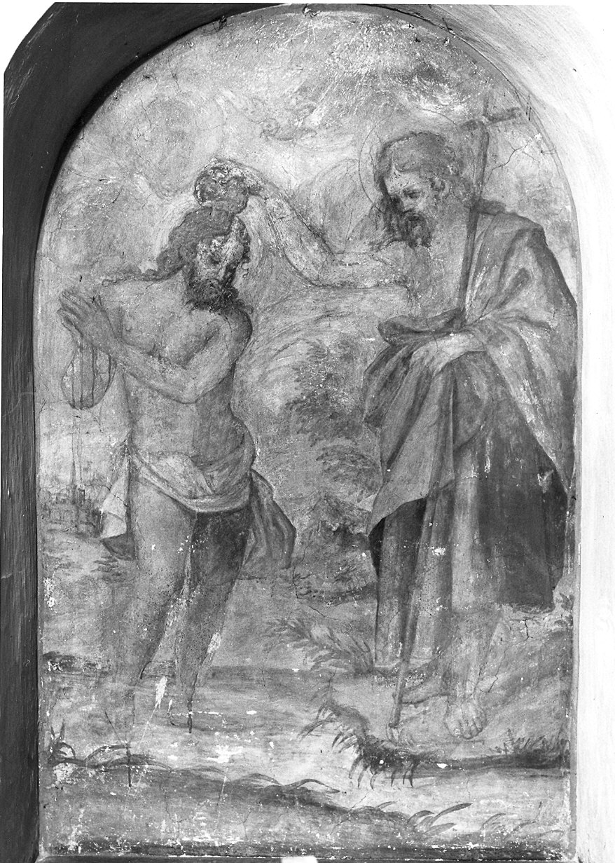 battesimo di Cristo (dipinto) - ambito emiliano (fine sec. XVI)