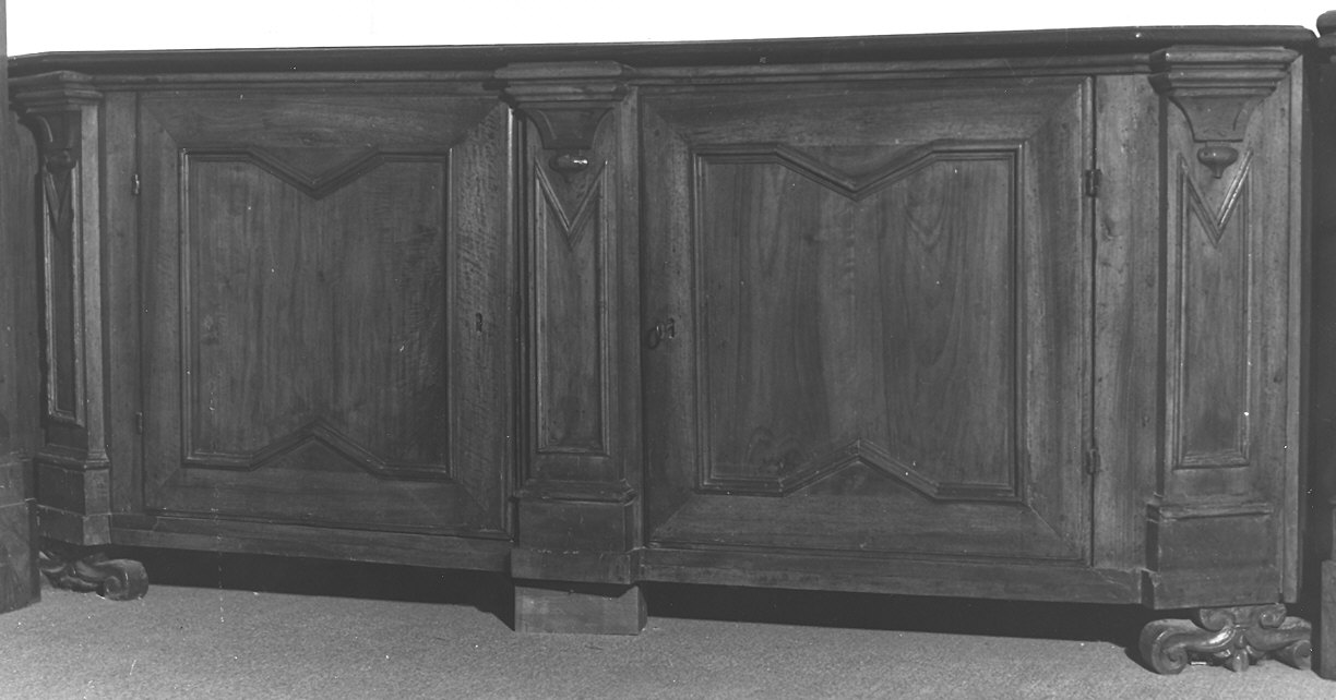 credenza - ambito parmense (metà sec. XVIII)