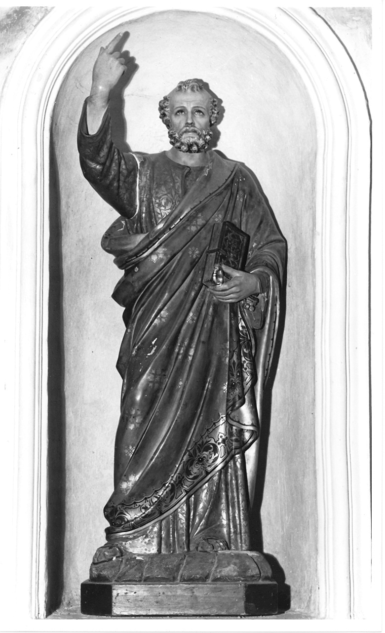San Pietro (statua) - produzione Italia settentrionale (fine/inizio secc. XIX/ XX)