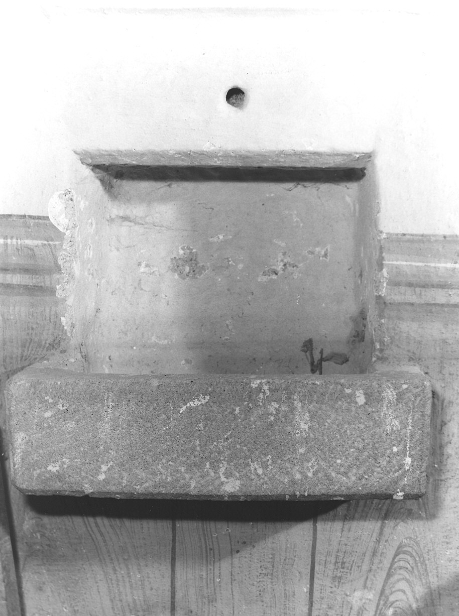 lavabo - a parete - ambito parmense-piacentino (sec. XIX)