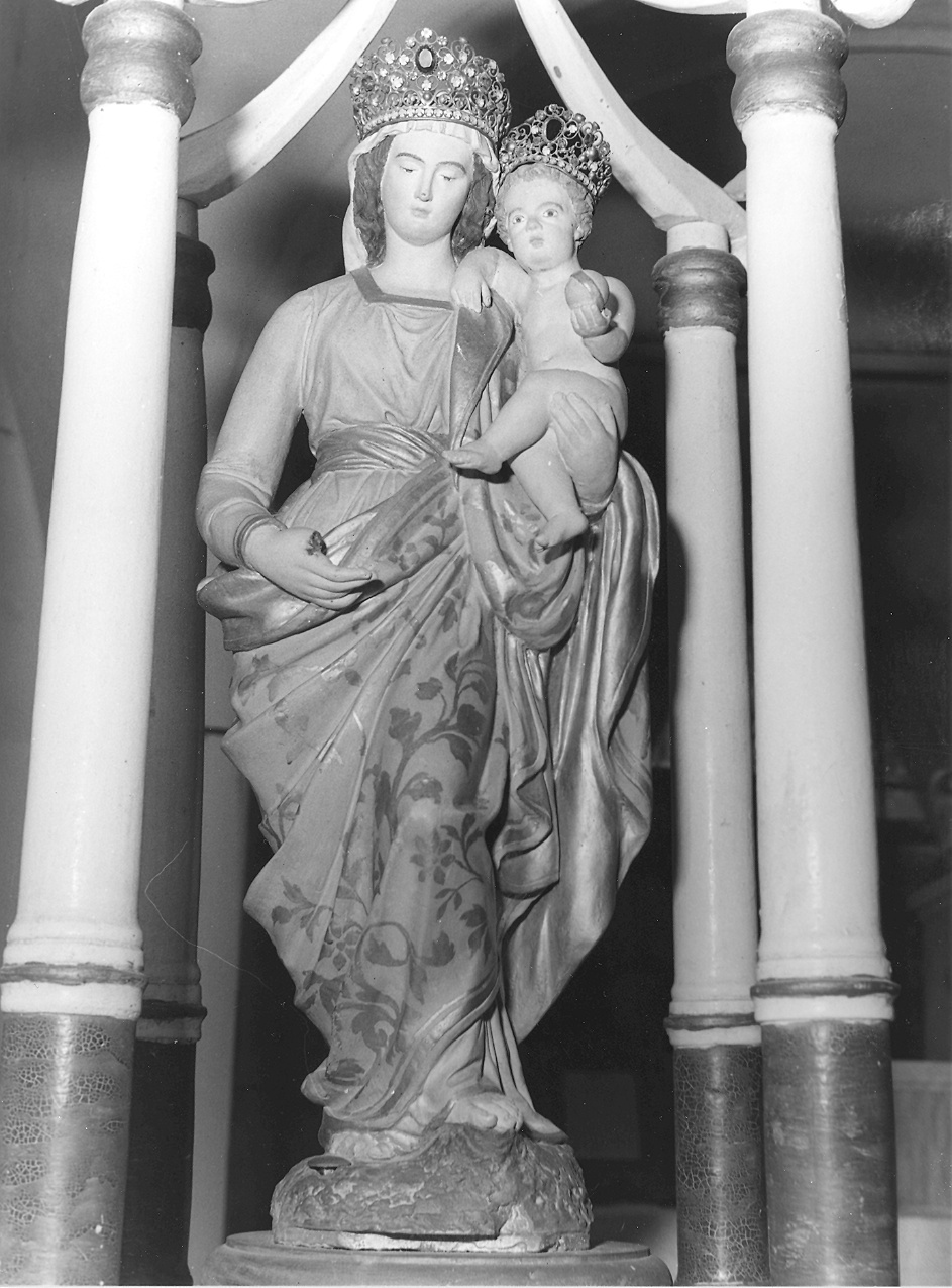 Madonna con Bambino (statua) - ambito piacentino (primo quarto sec. XX)