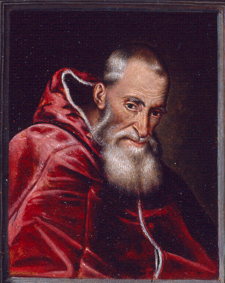Papa Paolo III (dipinto, elemento d'insieme) - ambito fiammingo (sec. XVI)