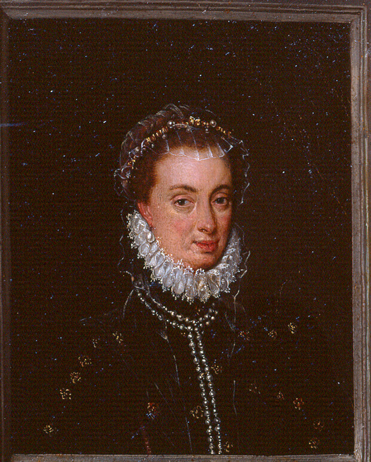 Margherita d'Austria (dipinto, elemento d'insieme) - ambito fiammingo (sec. XVI)