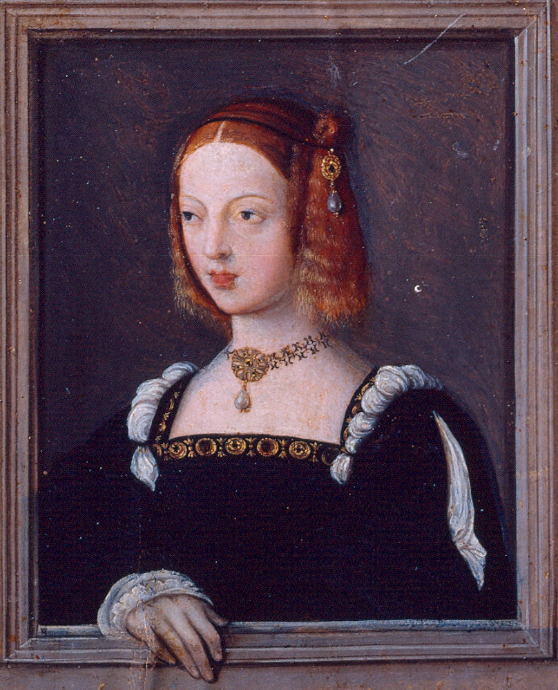 Isabella di Portogallo (dipinto, elemento d'insieme) - ambito fiammingo (sec. XVI)