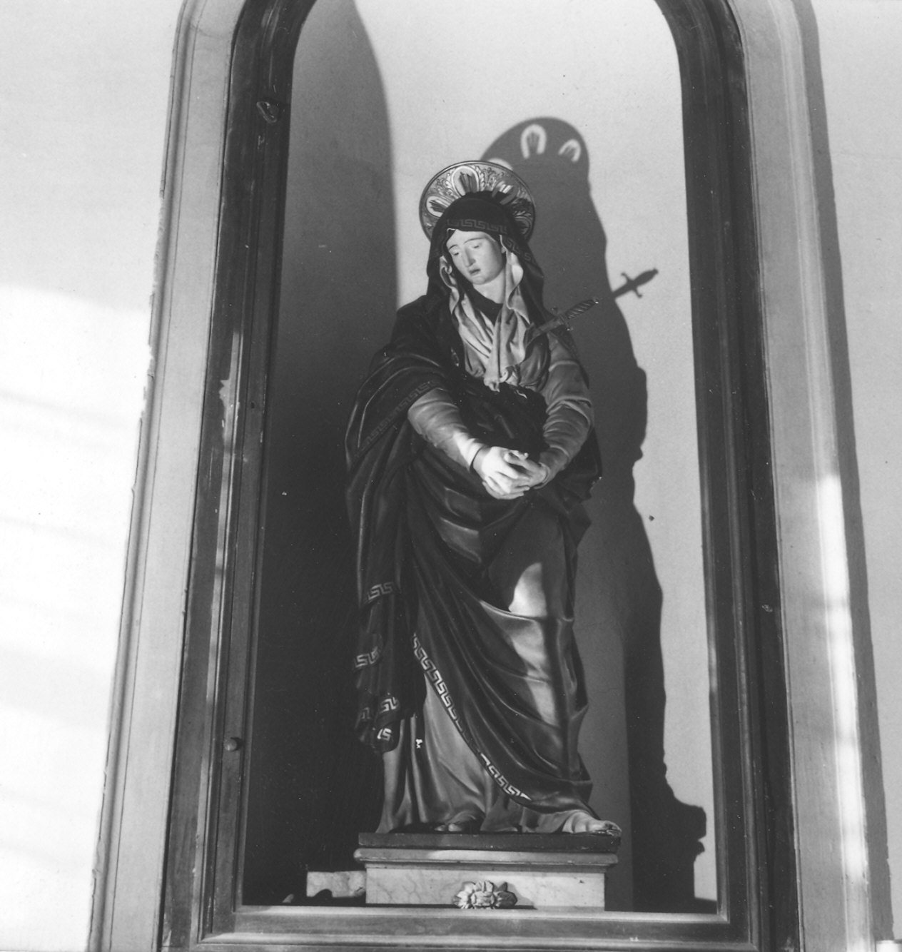Madonna Addolorata (statua) di Ditta Graziani (sec. XIX)