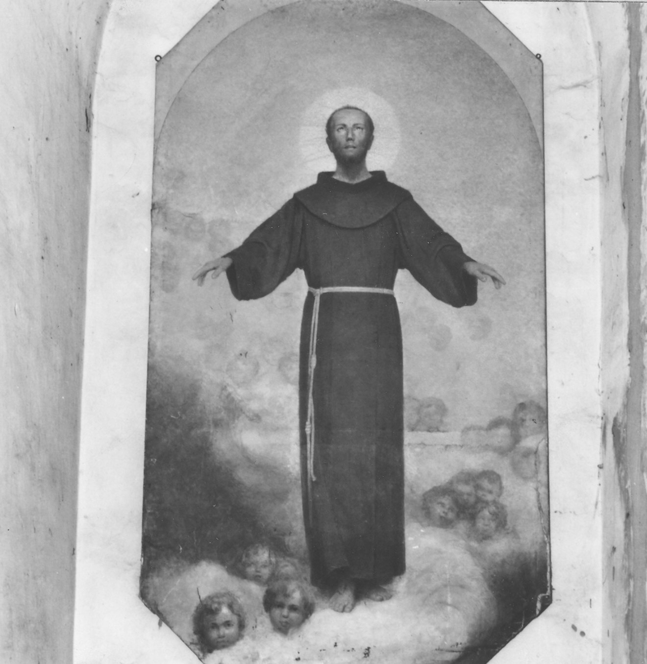 San Francesco d'Assisi (dipinto) di Ghittoni Francesco (fine sec. XIX)