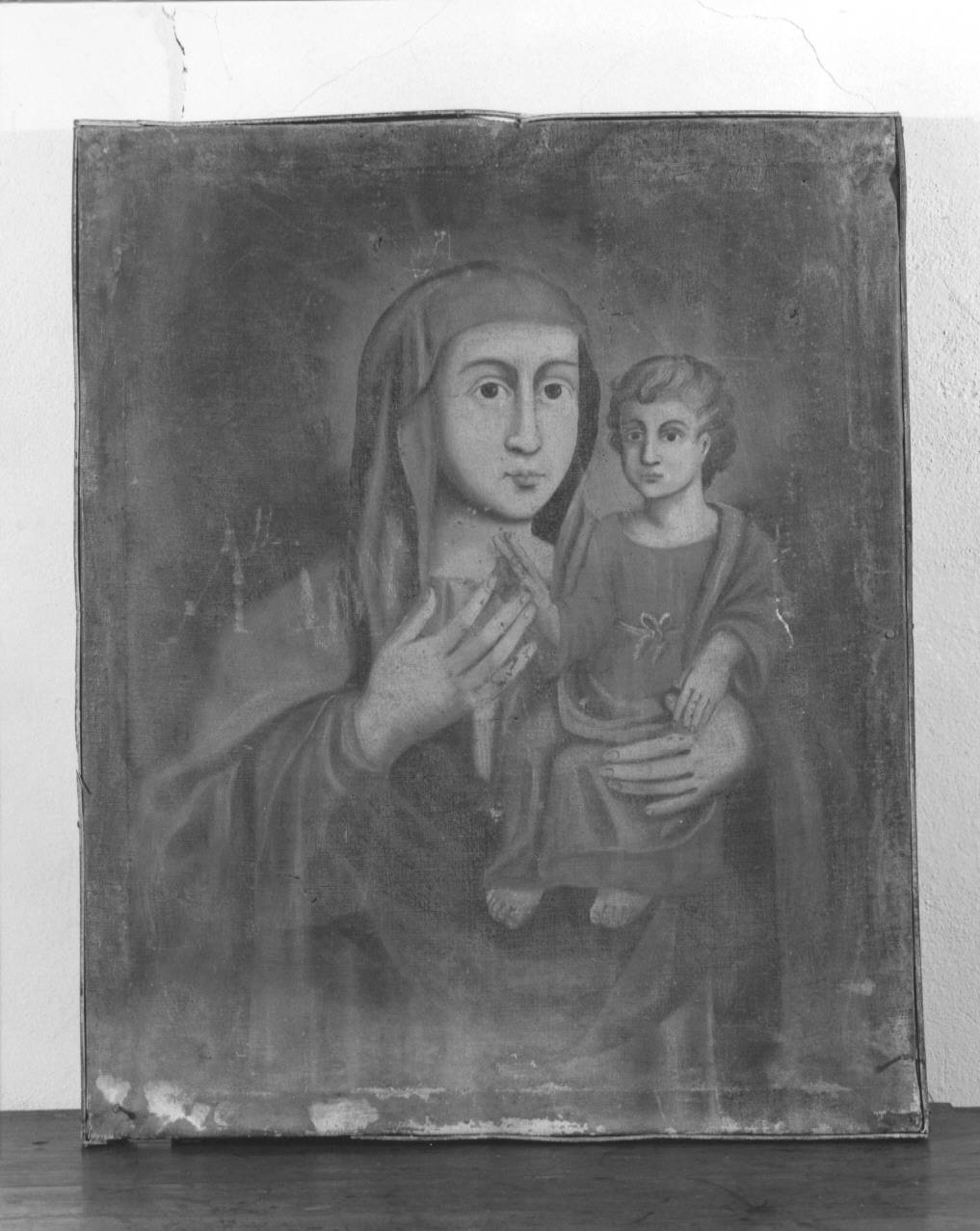 Madonna con Bambino (dipinto) - ambito parmense (fine sec. XVII)