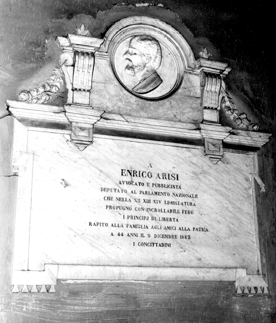 monumento funebre - a lastra - ambito parmense (sec. XIX)