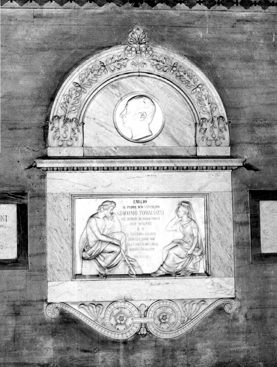 monumento funebre - a lastra - ambito parmense (sec. XIX)