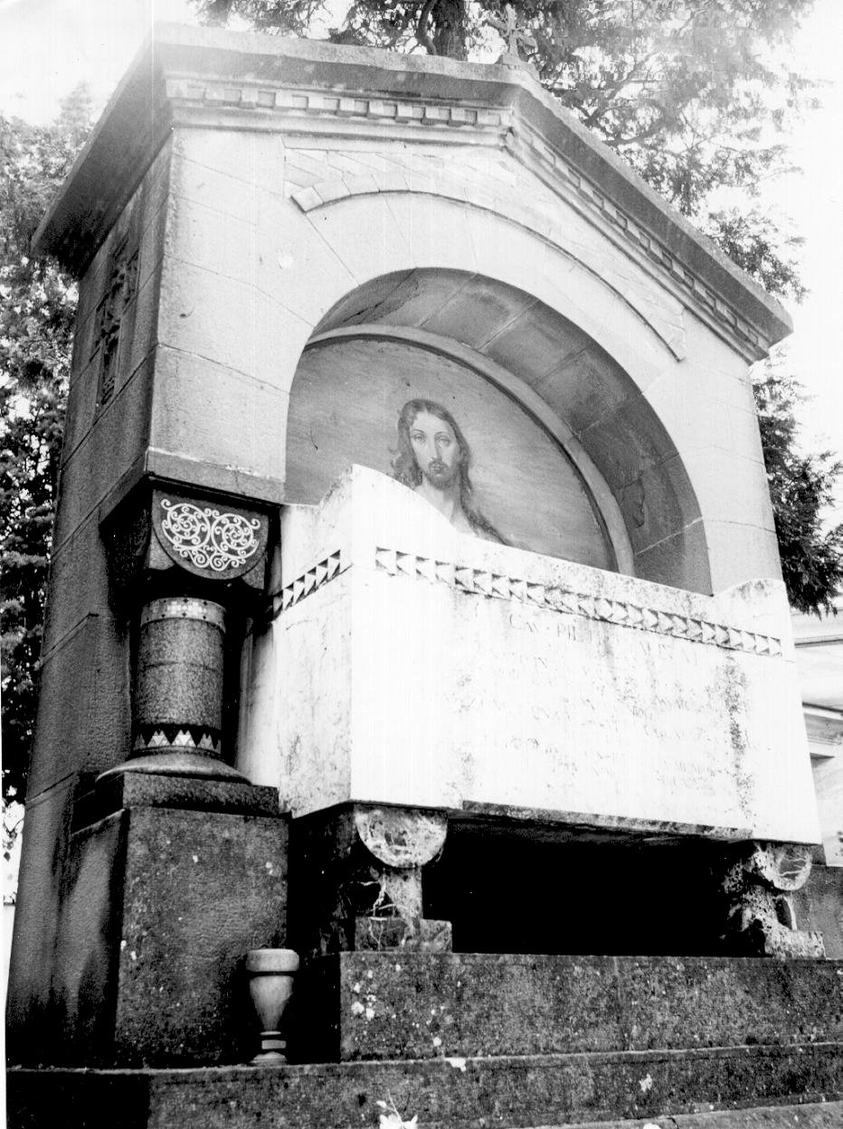 monumento funebre - a edicola - ambito parmense (sec. XX)
