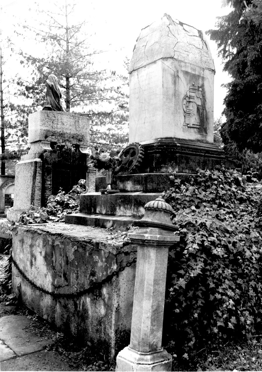 monumento funebre - ambito parmense (sec. XIX)