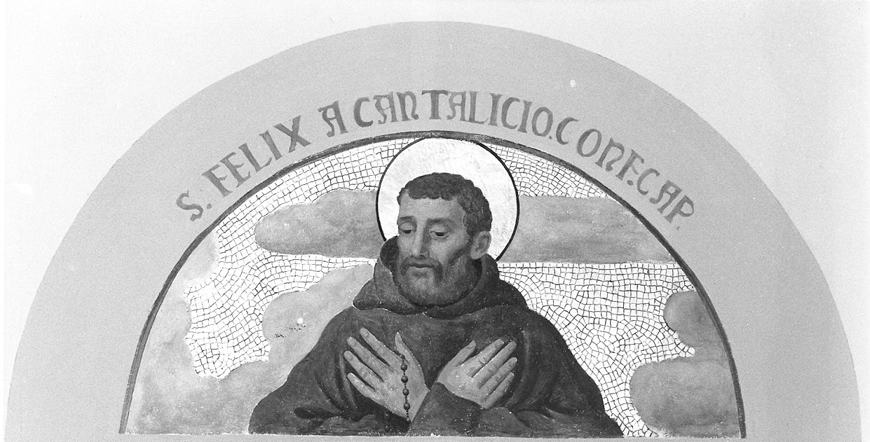 San Felice da Cantalice (dipinto, ciclo) di Bellotti Severino (secondo quarto sec. XX)
