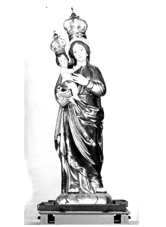 Madonna del Boschetto, Madonna con Bambino (statua) - ambito parmense (secc. XVIII/ XIX)