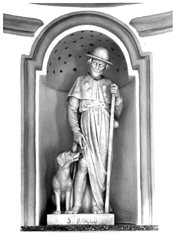 San Rocco (statua) - ambito carrarese (sec. XIX)