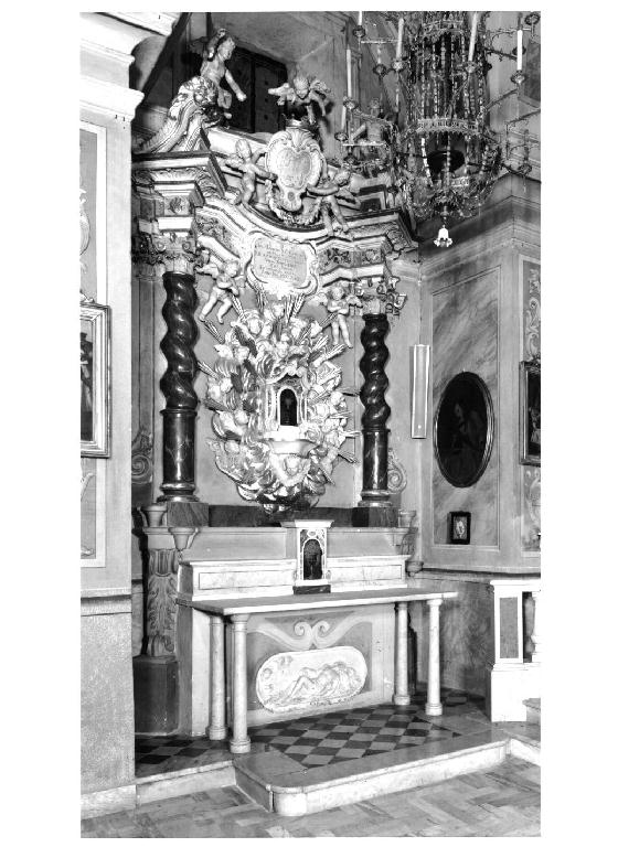 altare - ambito parmense (sec. XVIII, sec. XX)