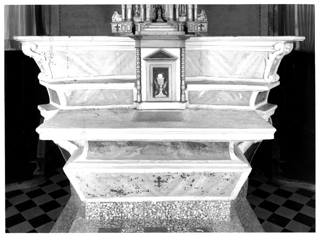 altare maggiore - ambito ligure (sec. XVIII)