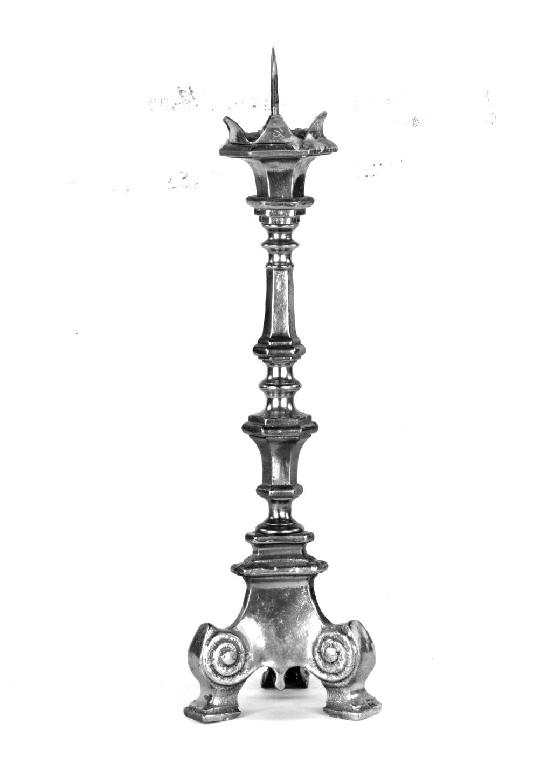 candeliere, serie - ambito emiliano (sec. XVIII)