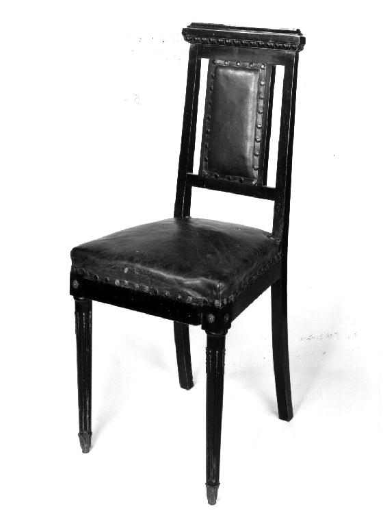 sedia, serie - ambito emiliano (fine/inizio secc. XIX/ XX)