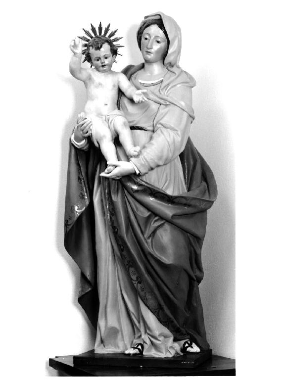 Madonna con Bambino (statua) - ambito emiliano (sec. XIX)