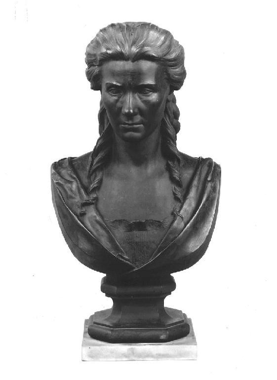 Clelia Cavitelli Marziani, busto femminile (scultura, opera isolata) - manifattura parmense (inizio sec. XX)
