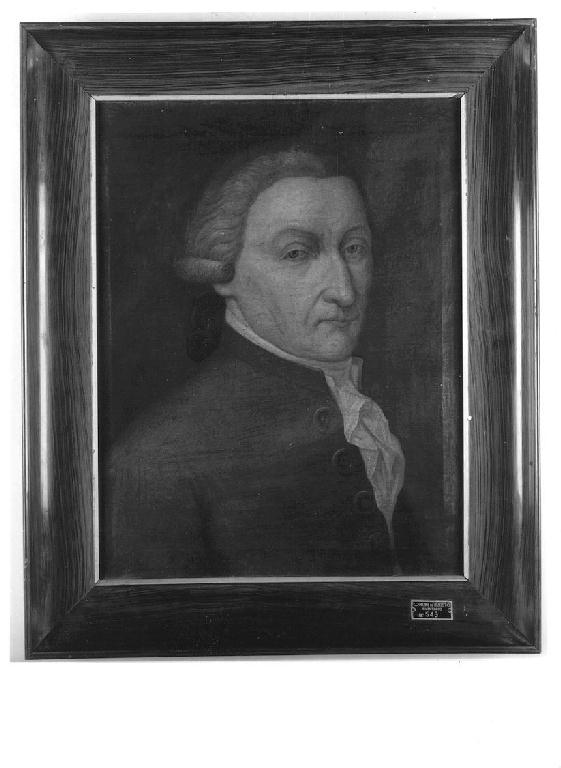 Ritratto di Buonafede Vitali l'Anonimo, figura maschile (dipinto, opera isolata) di Balestra Pietro (metà sec. XVIII)