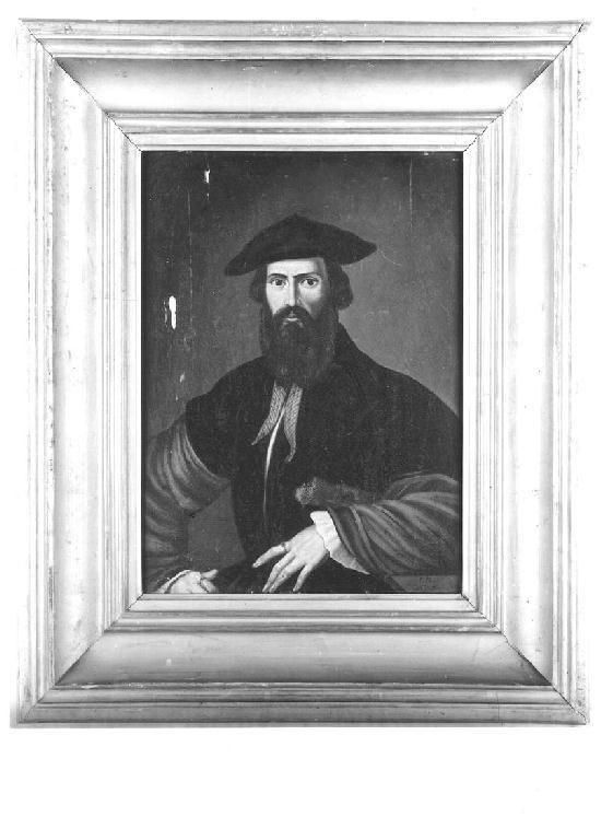 Ritratto di ignoto, ritratto d'uomo (dipinto, opera isolata) - ambito italiano (sec. XIX)