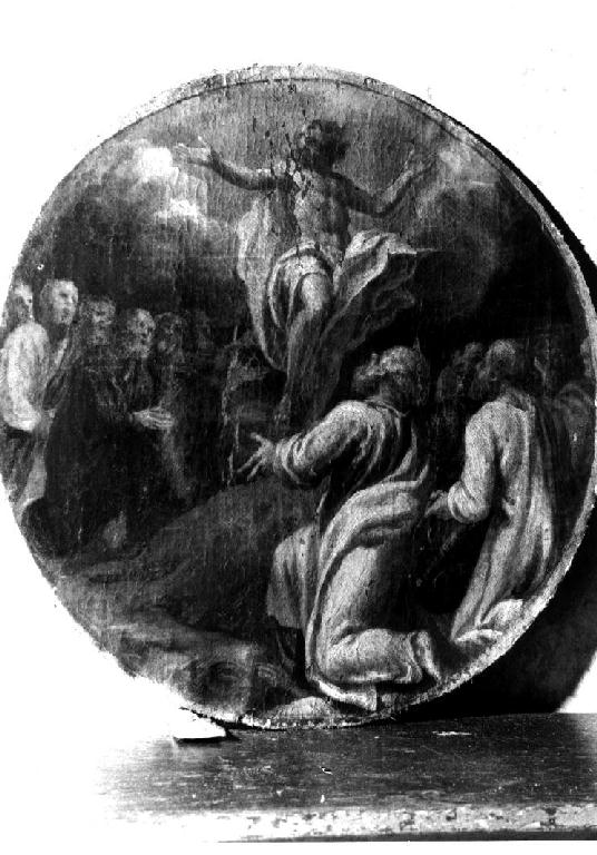 mistero dodicesimo: Ascensione di Cristo (dipinto, elemento d'insieme) di Campi Vincenzo (sec. XVI)