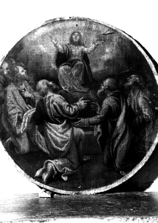 mistero quattordicesimo: Madonna Assunta (dipinto, elemento d'insieme) di Campi Vincenzo (sec. XVI)
