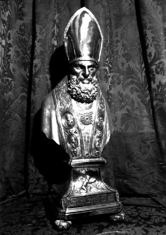 Sant'Agostino (busto) di Froni Giovanni (bottega) (sec. XVIII)