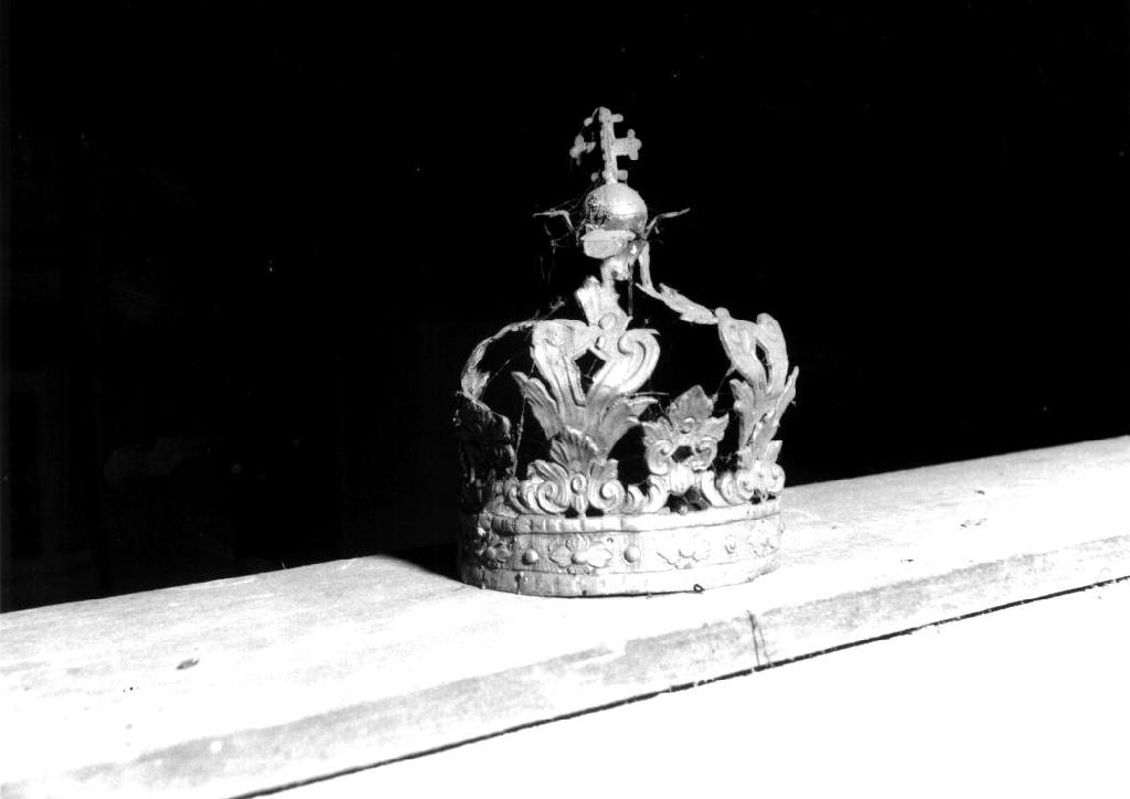 corona da statua - ambito parmense (sec. XIX)