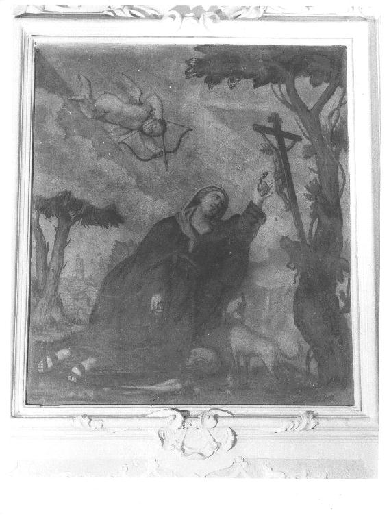 Santa Margherita da Cortona (dipinto) di May (sec. XVIII)