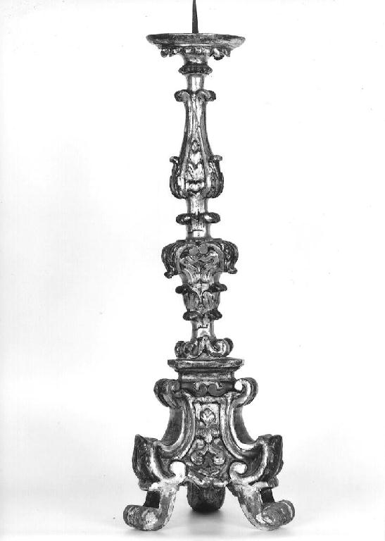 candeliere, serie di Bottoli Giuseppe - ambito fidentino (sec. XVIII)