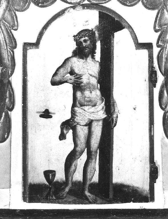 Cristo Redentore (sportello di tabernacolo) - ambito parmense (sec. XVII)