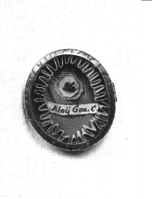 reliquiario a capsula - produzione italiana (sec. XIX)