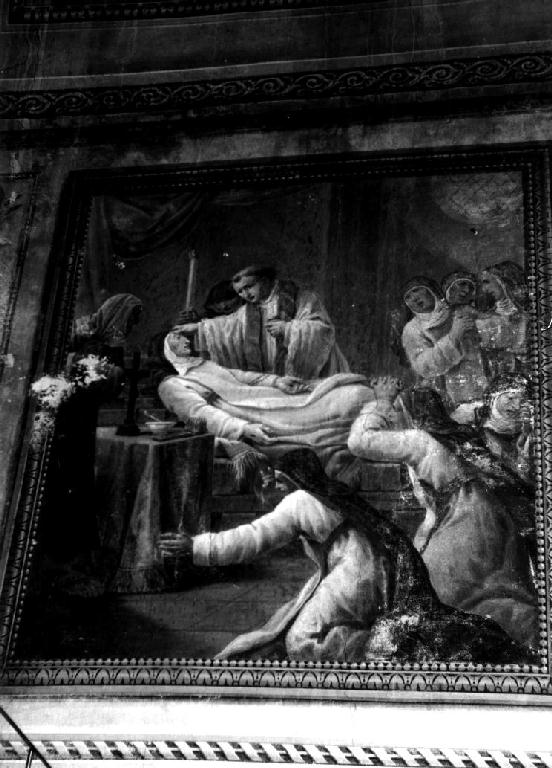 Morte della Beata Stefana (dipinto, elemento d'insieme) di Bresciani Antonio (sec. XVIII)