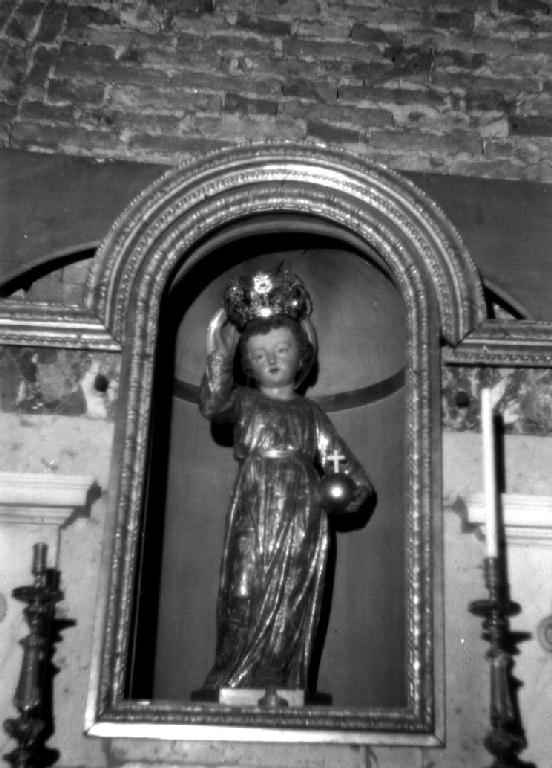 Gesù Bambino (statua) di Viganò Pietro (sec. XVIII)