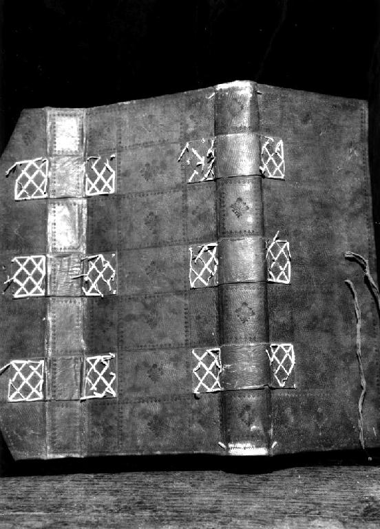 coperta di libro - ambito parmense (sec. XVIII)