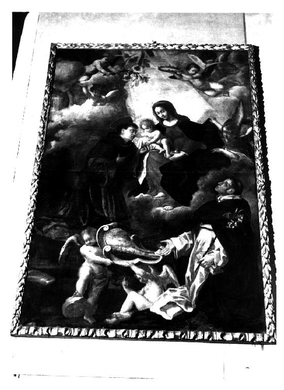 Madonna con Bambino e Santi Antonio da Padova e Domenico (dipinto) - ambito parmense (seconda metà sec. XVIII)
