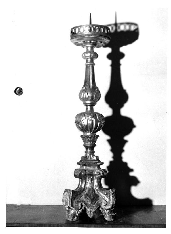 candeliere, serie - ambito parmense (terzo quarto sec. XVIII)