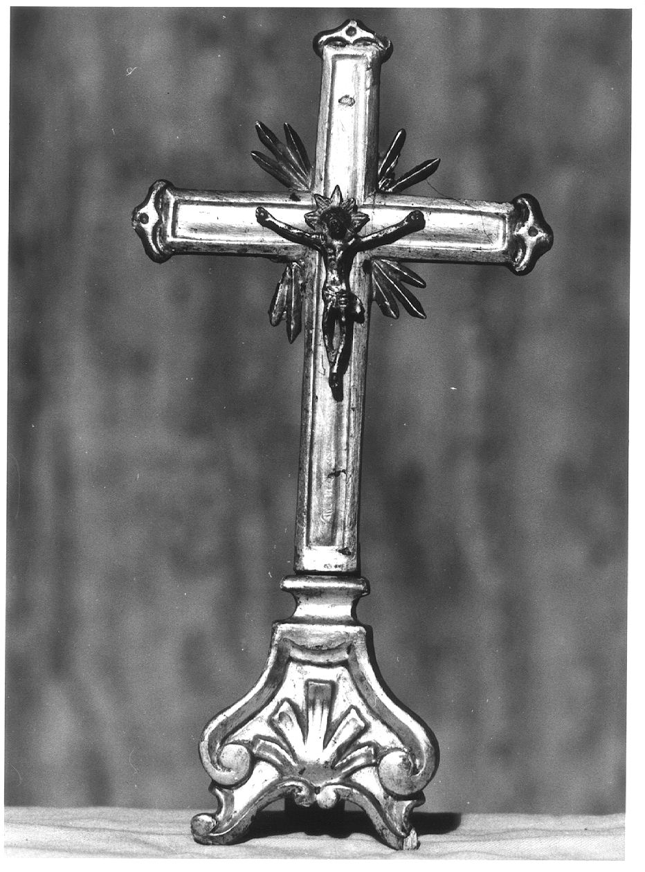 croce da tavolo - ambito parmense (sec. XIX)