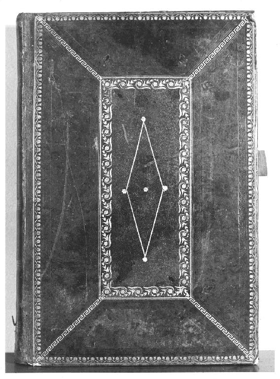 coperta di libro liturgico - ambito italiano (sec. XVIII)