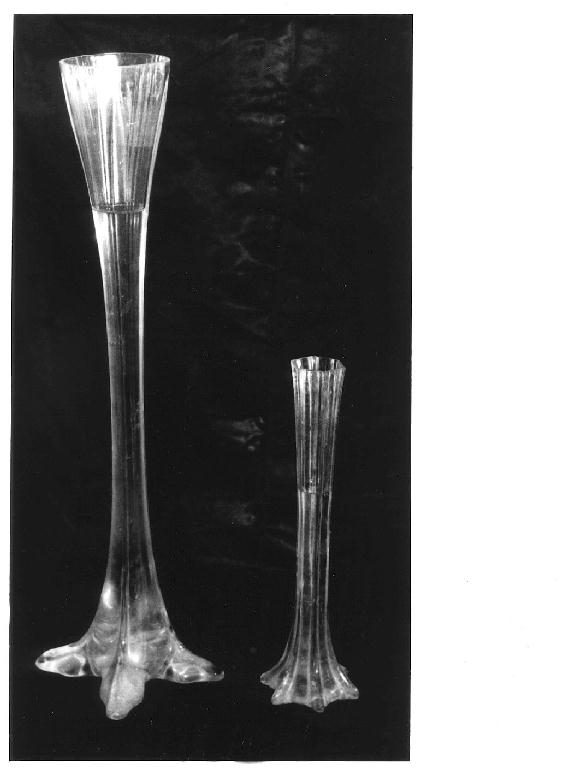 vaso da fiori, serie - ambito parmense (prima metà sec. XX)