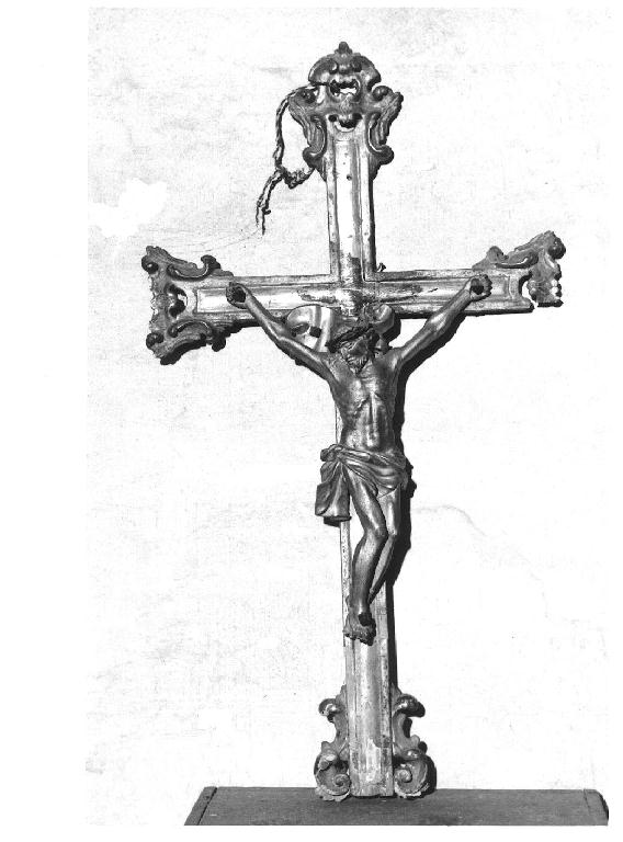 croce d'altare, frammento - ambito parmense (sec. XVIII)