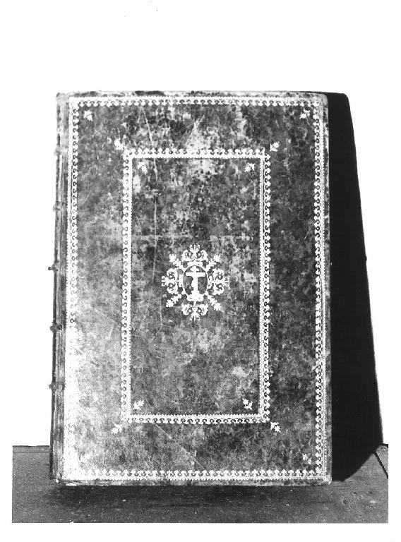 coperta di libro liturgico - ambito napoletano (sec. XVIII)