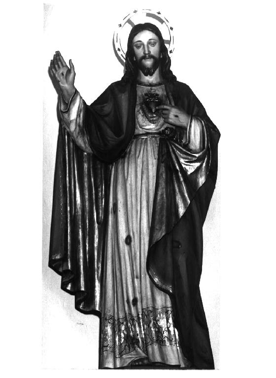 Sacro Cuore di Gesù (statua) - ambito gardenese (sec. XX)