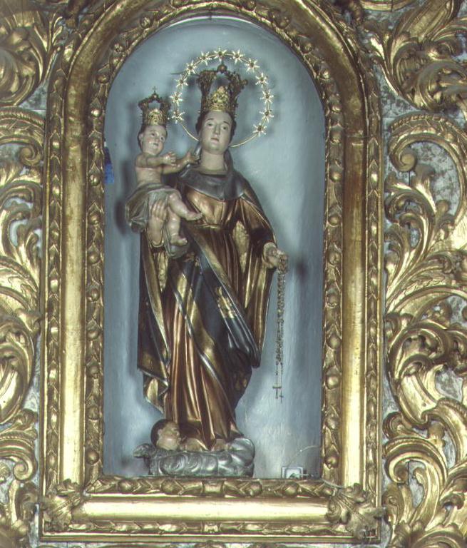 Madonna con Bambino (statua) - ambito emiliano (prima metà sec. XVIII)