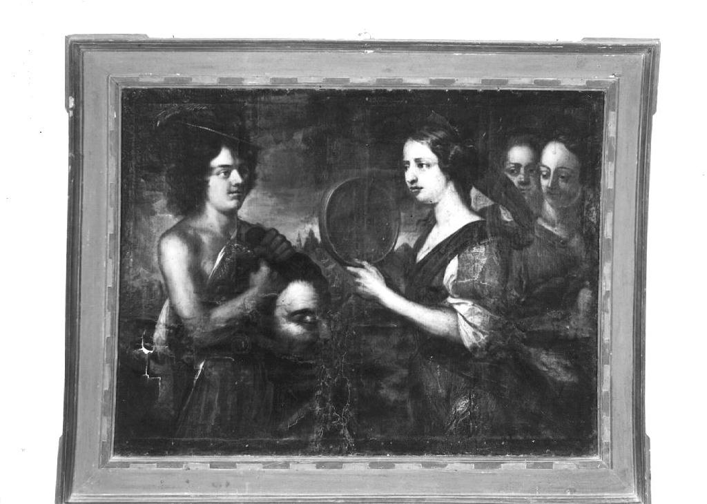 donne d'Israele cantano e danzano al ritorno di David vincitore (dipinto) di Gavasetti Camillo (maniera) (prima metà sec. XVII)