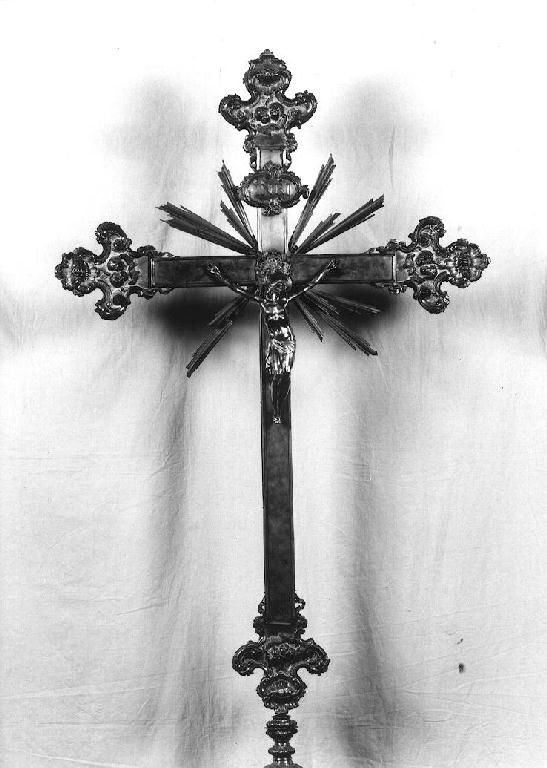 croce d'altare di Perini Pietro (sec. XVIII)