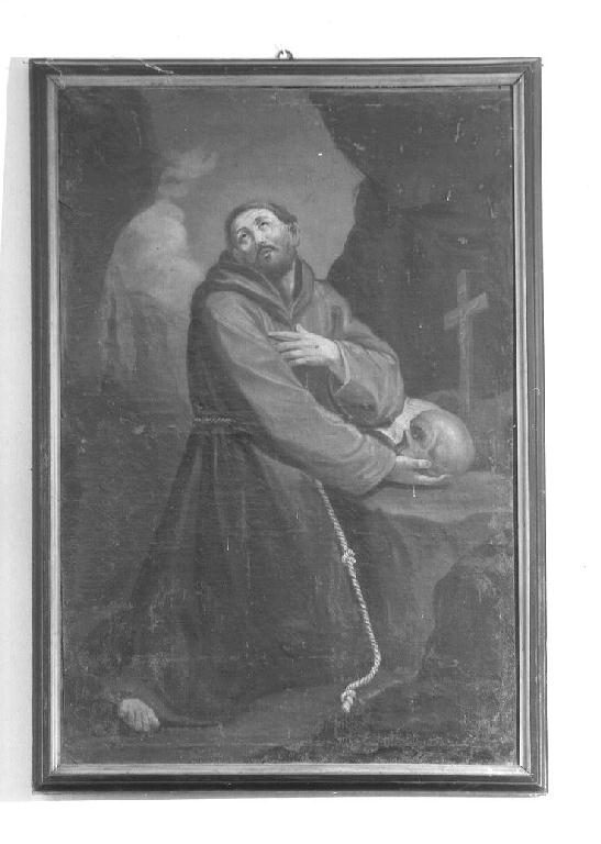 San Francesco d'Assisi (dipinto) - ambito fidentino (sec. XVIII, sec. XVIII)