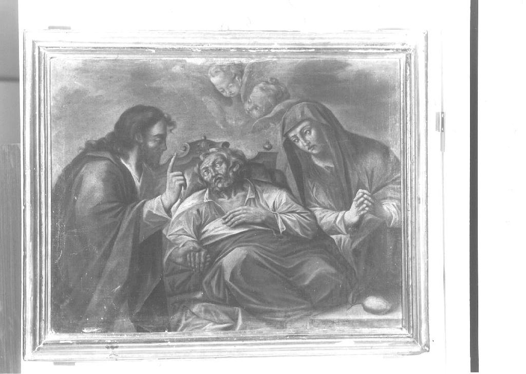 Morte di San Giuseppe (dipinto) - ambito emiliano (sec. XVIII)